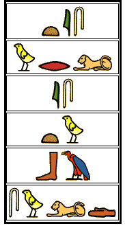 in Hieroglyphics